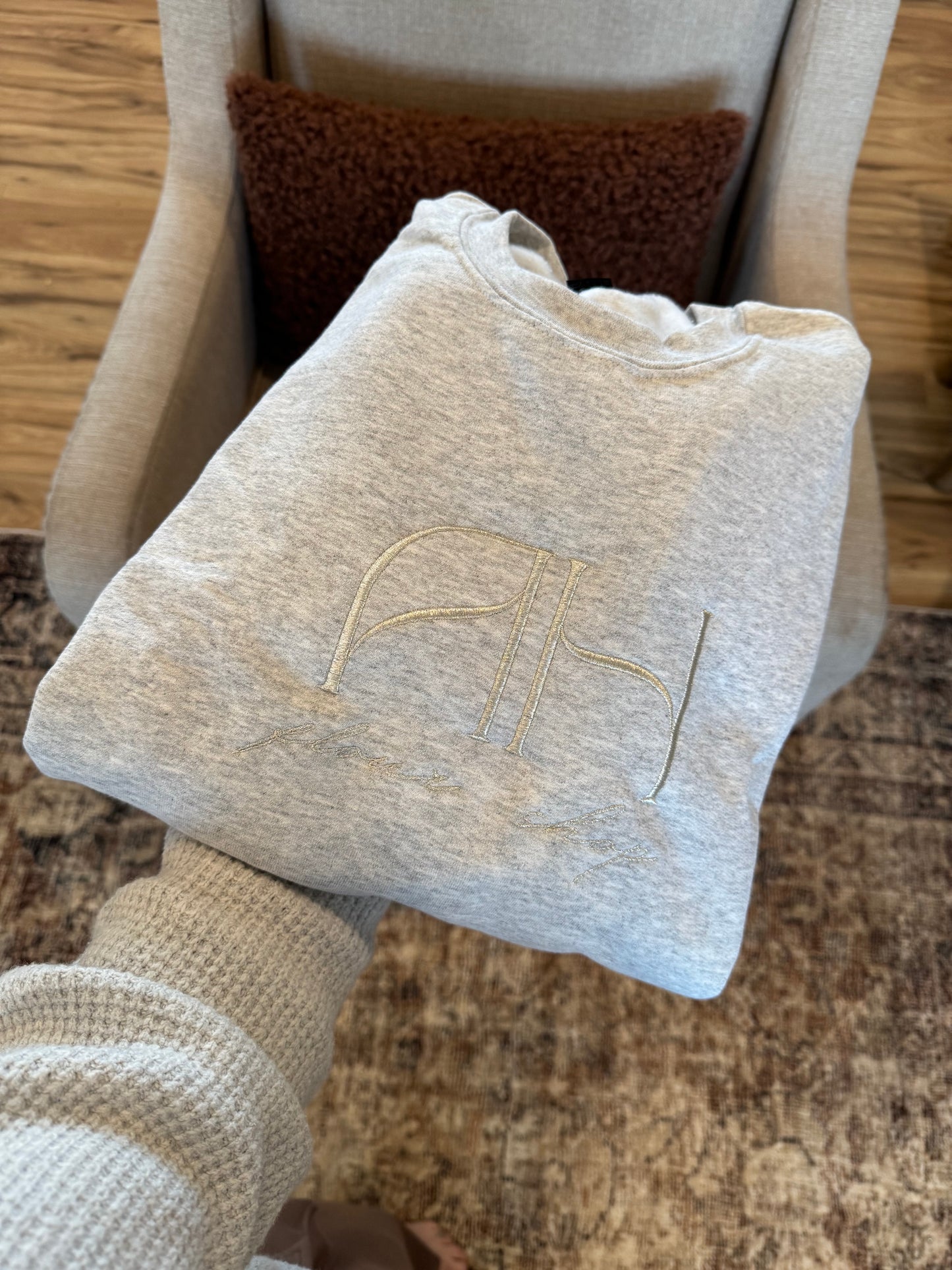 AH Flour Shop - Embroidered Crew