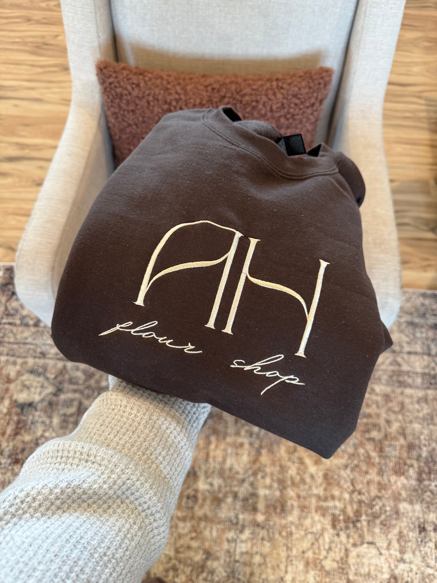 AH Flour Shop - Embroidered Crew