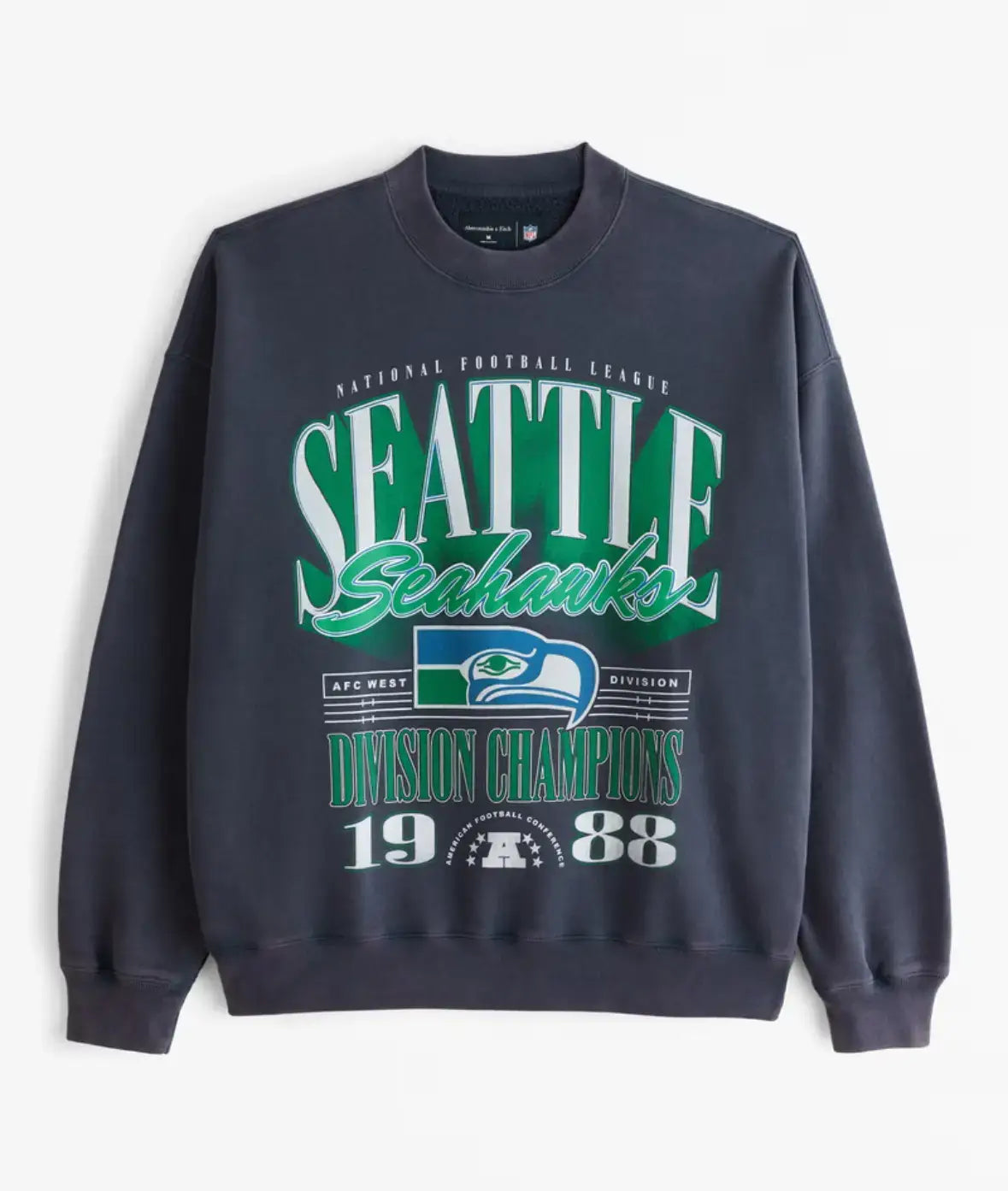 Sweatshirt Vintage Seattle Seahawks 1988: Sweatshirt / Sport Grey / 2XL