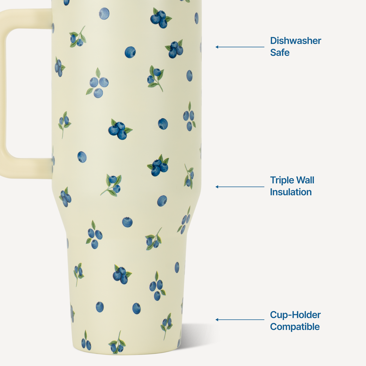 Freshly Pick'd HydroJug 40 oz Traveler Tumbler