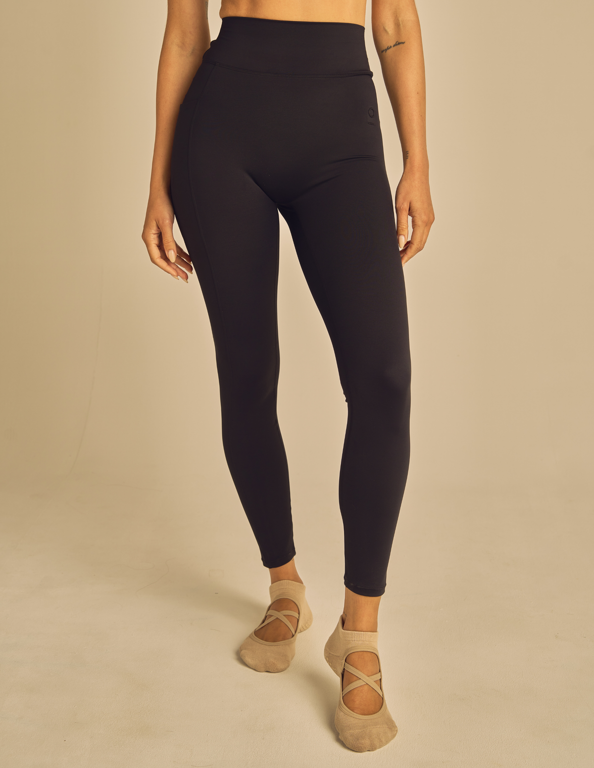 Luxe Compression Leggings: Mauve / L