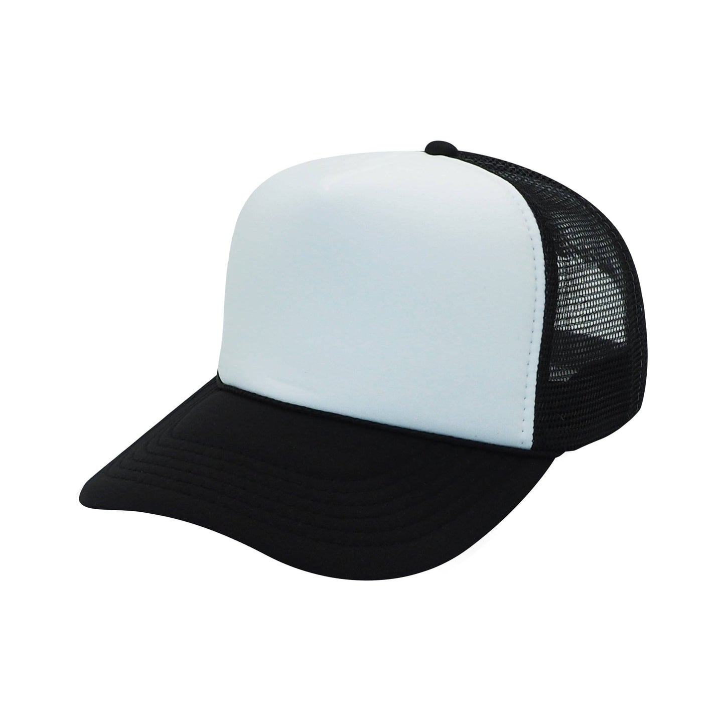 Nissun Classic Trucker Baseball Hats Caps Foam Mesh Blank Solid Two Tone Snapback Adult Youth: Royal
