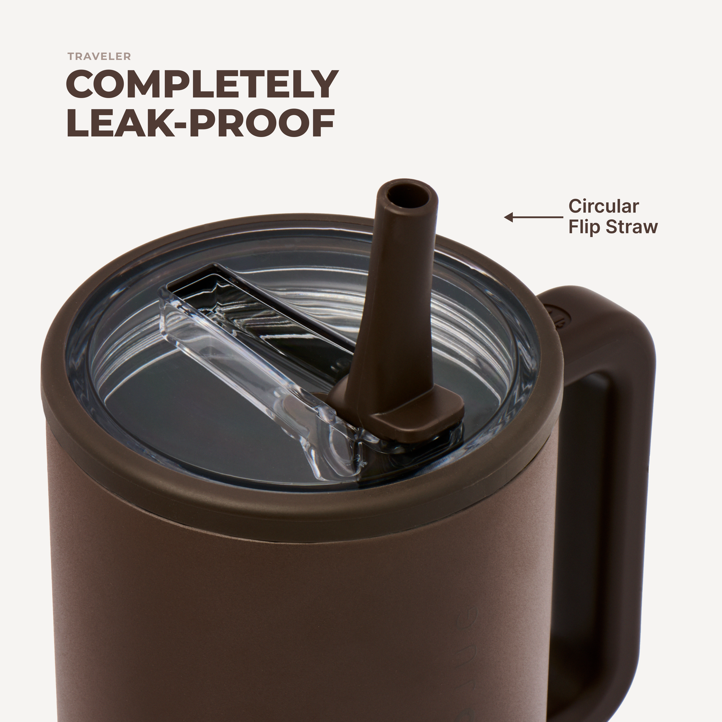 Chestnut HydroJug 40 oz Traveler Tumbler