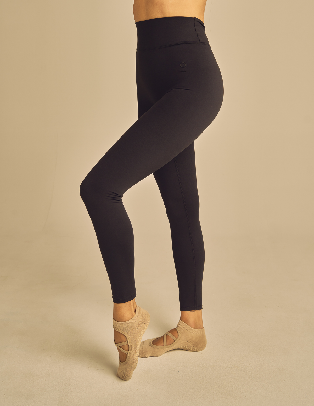 Luxe Compression Leggings: Mauve / L