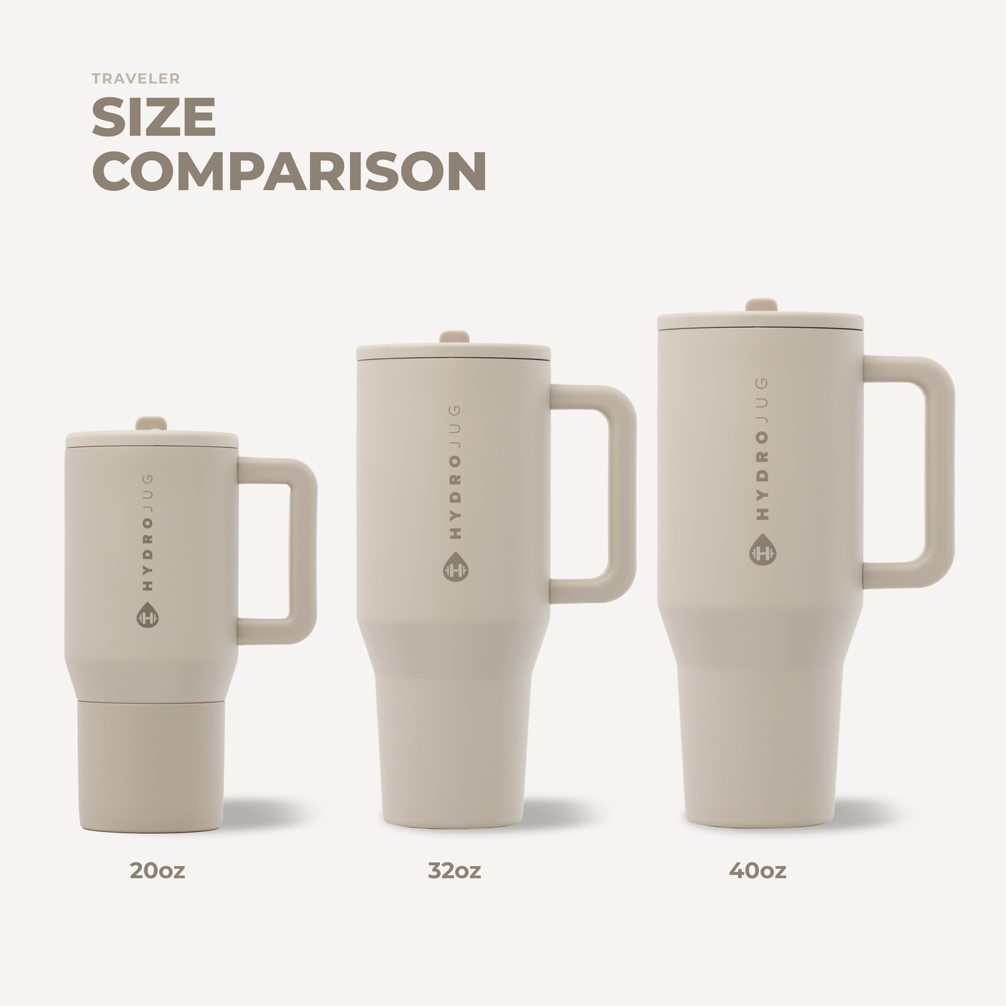 Dune HydroJug 40 oz Traveler Tumbler