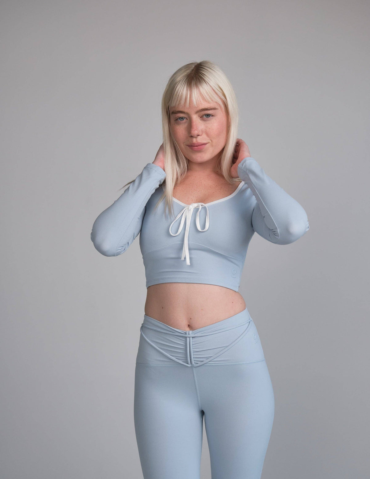 The Darling Longsleeve: Baby Blue / L