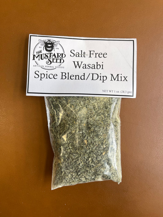 Wasabi Spice Blend/ Dip Mix - Salt Free