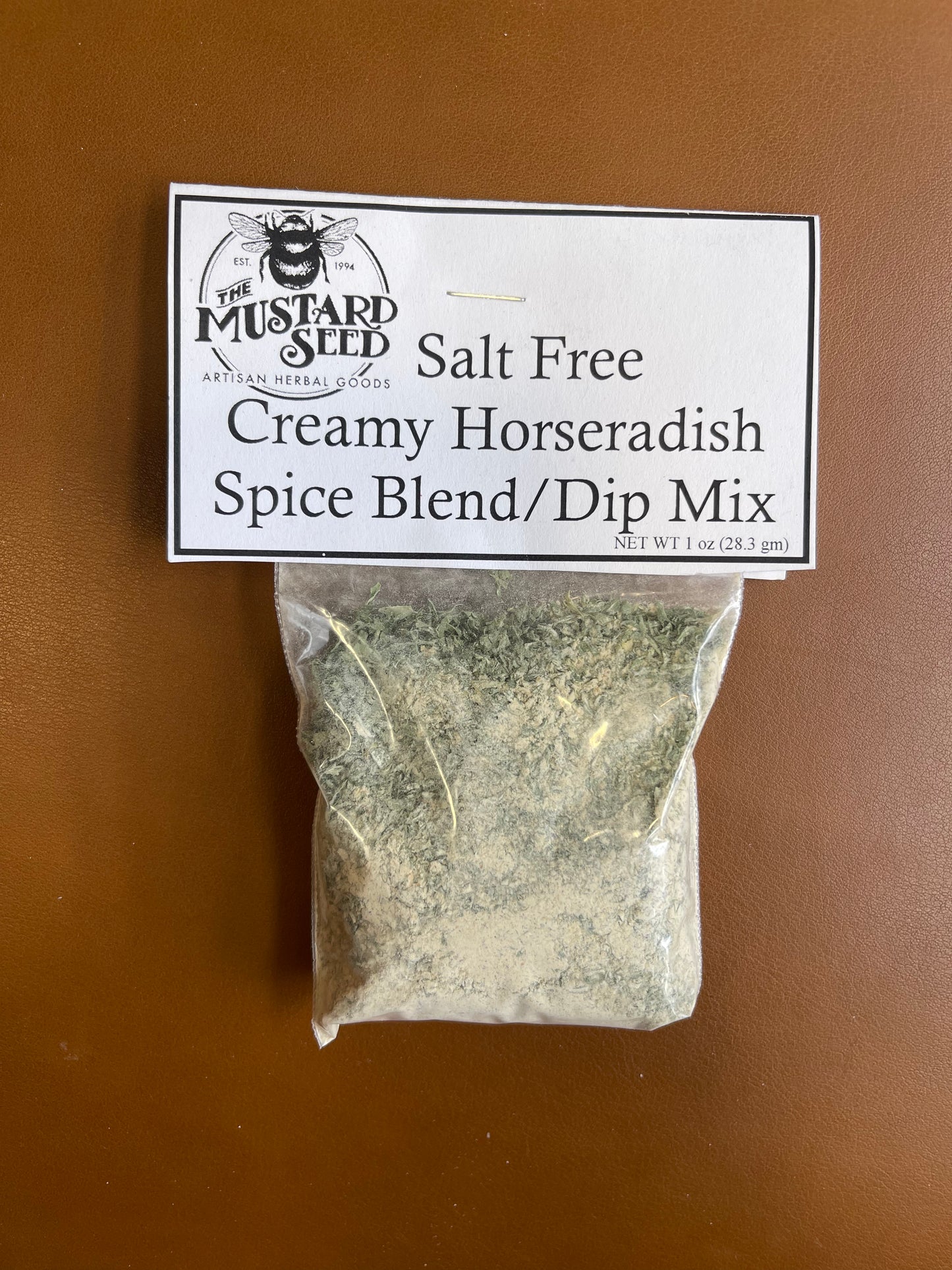 Creamy Horseradish Spice Blend/Dip Mix - Salt Free