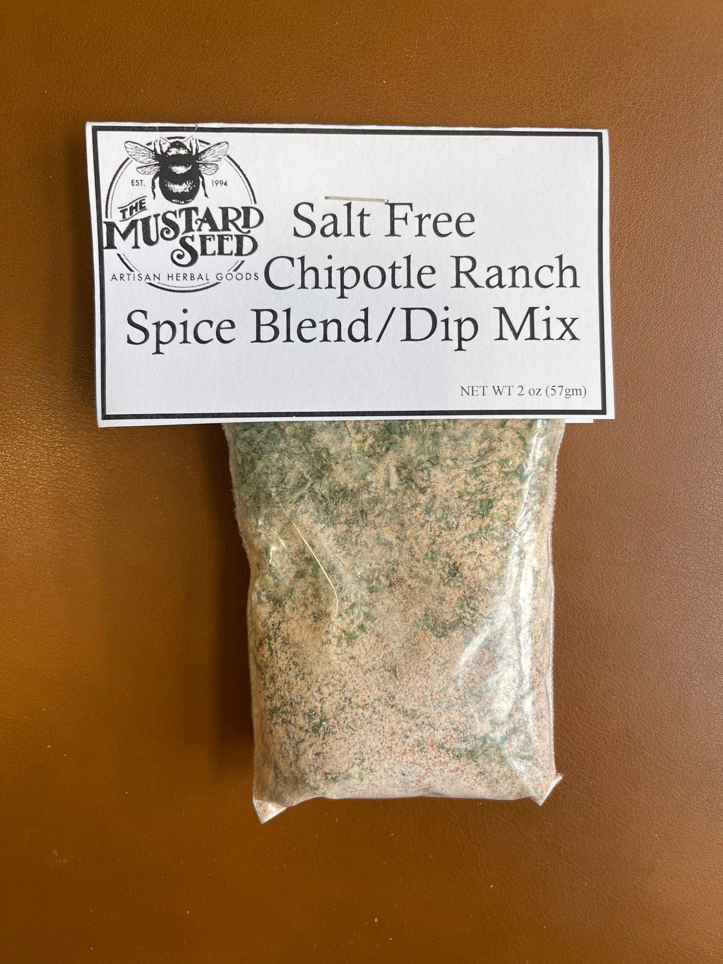 Chipotle Ranch Spice Blend/Dip Mix - salt free