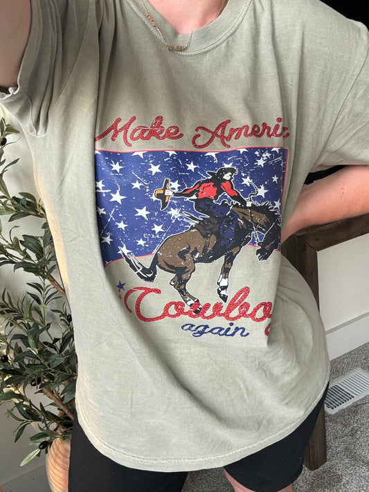 Tshirt - Make America Cowboy Again