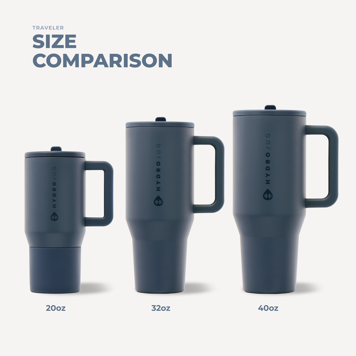 Cascade HydroJug 40 oz Traveler Tumbler